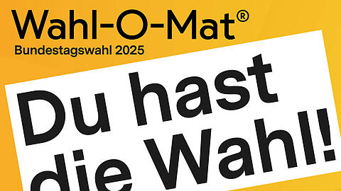 Die Abendzeitung ist Medienpartner des Wahl-O-Mat der Bundeszentrale für politische Bildung/bpb.