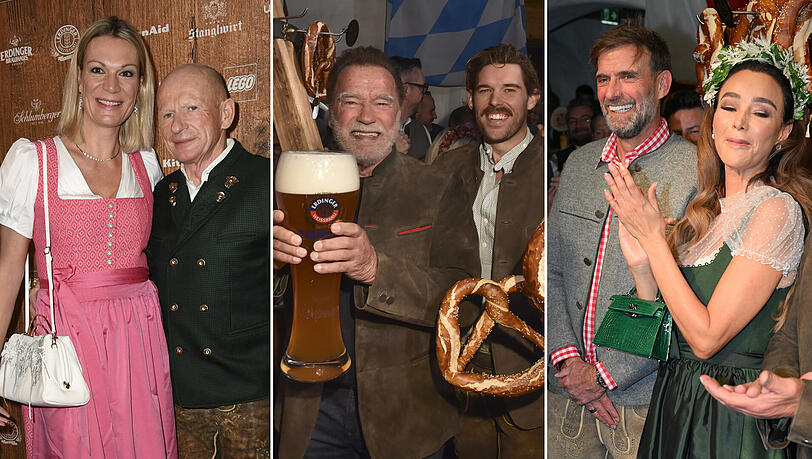 Ausgelassene Stimmung bei den VIPs: Die Fotos der Wei&szlig;wurstparty im Stanglwirt...