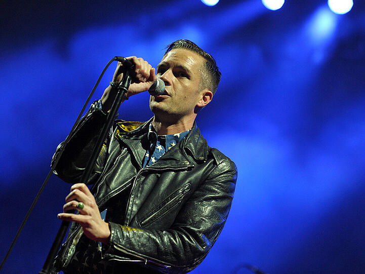 Brandon Flowes von The Killers singt - doch worüber nur?