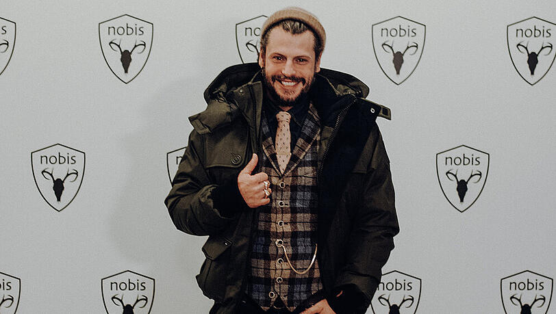 Manuel Cortez auf der Fashion Week