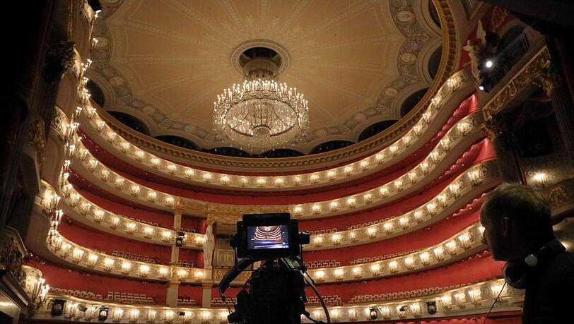 Das Montagskonzert im Nationaltheater. Das Montagskonzert im Nationaltheater.