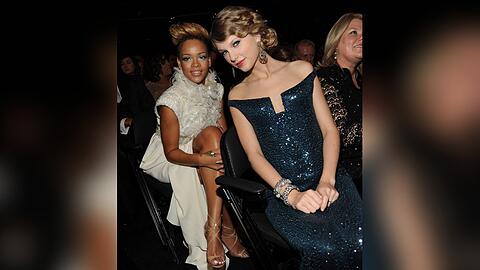 Sie sind die beiden reichsten Musikerinnen des Planeten: Rihanna (l.) und Taylor Swift.