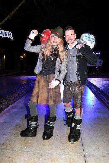 Giulia Siegel und ihre Partner Ludwig Heer