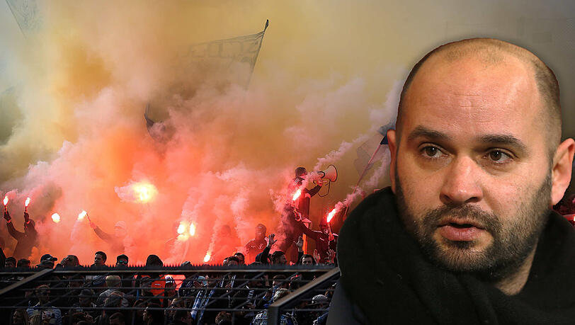 Michael Scharold hat die Fans des TSV 1860 nach dem Abbrennen von Pyrotechnik scharf kritisiert. Michael Scharold hat die Fans des TSV 1860 nach dem Abbrennen von Pyrotechnik scharf kritisiert.