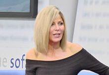 Eva Gesine Baur, alias Autorin Lea Singer, liest in München.