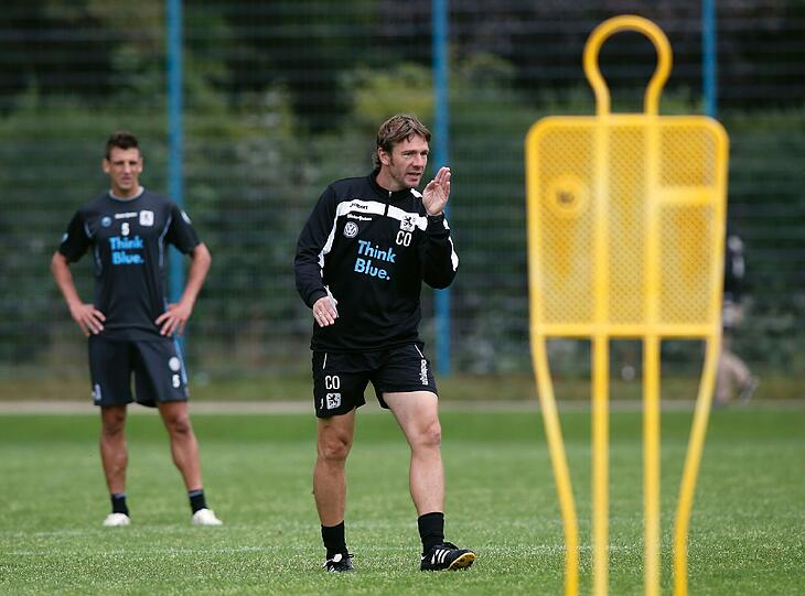 Markus van Ahlen (r) mit Guillermo Vallori.