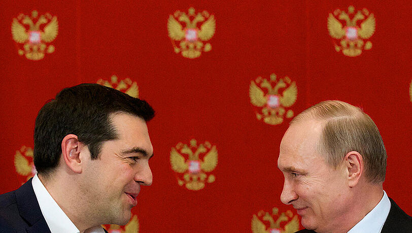 Bekommt die, finanziell stark angeschlagene, griechische Regierung Unterstützung von Russland? Im Gespräch sind fünf Milliarden Euro. Bekommt die, finanziell stark angeschlagene, griechische Regierung Unterstützung von Russland? Im Gespräch sind fünf Milliarden Euro.