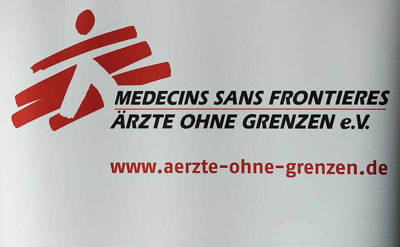 Ärzte ohne Grenzen informiert im Klinikum Großhadern.