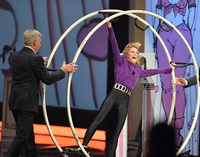 Helene Fischer im Rhönrad