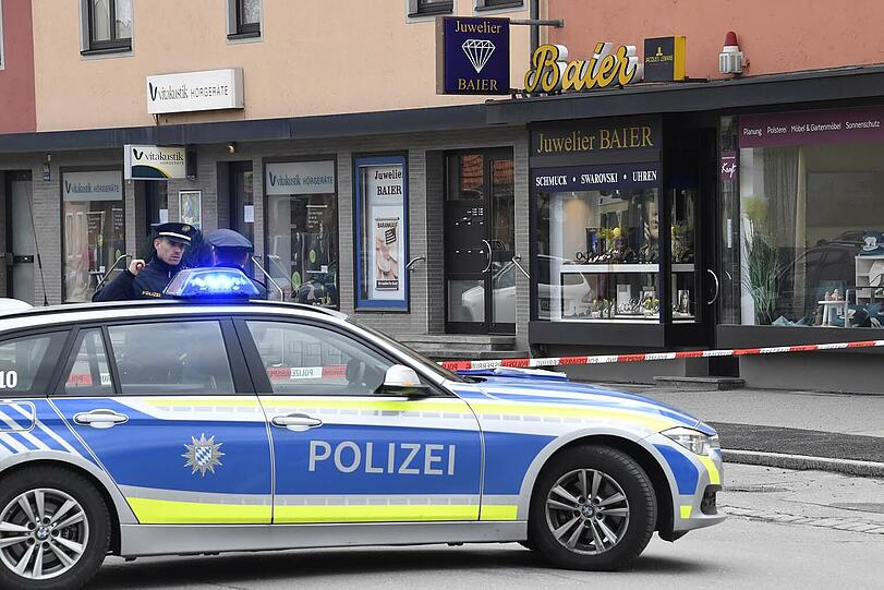 Die Kripo ermittelt.