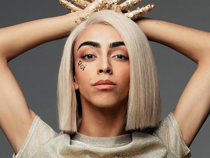 Bilal Hassani tritt mit dem Lied "Roi" für Frankreich beim ESC-Finale an.