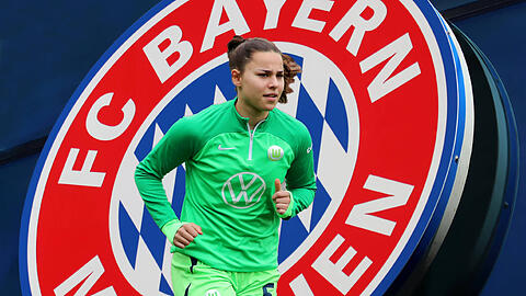 Lena Oberdorf, aktuell Spielerin beim VfL Wolfsburg, wird nach Medienberichten bei den Frauen des FC Bayern gehandelt.