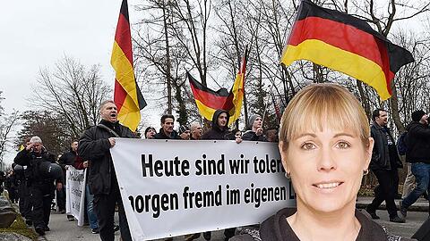 Menschenfeindlinge Strömungen treten in Deutschland wieder vermehrt auf.