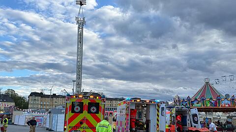 Auf dem Volksfest in Bayreuth ist es am Abend zu einem Unfall gekommen.