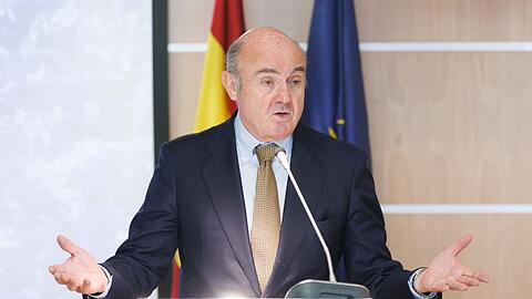 EZB-Vize de Guindos stellte die Empfehlungen der "Taskforce" vor. (Archivbild)