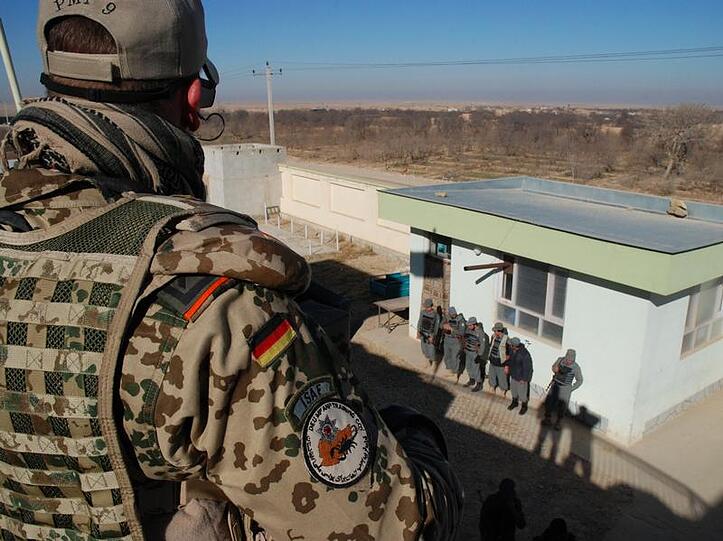 Gefährlicher Einsatz: Bundeswehrsoldat in Afghanistan