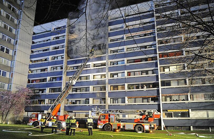Feuer in der Kafkastraße