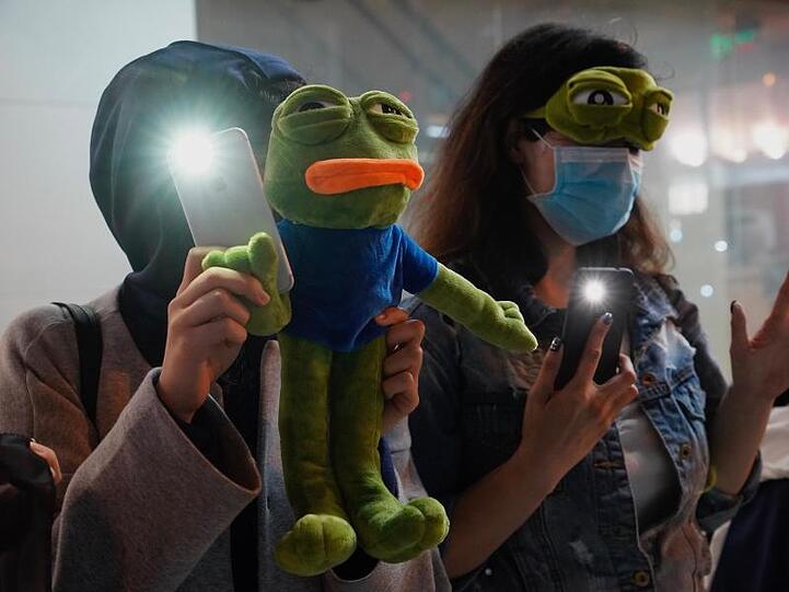 Proteste in Hongkong.