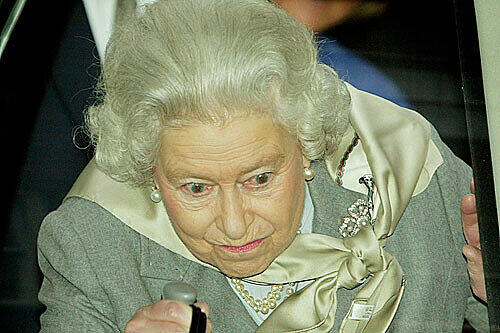 Not amused: Auch die Queen war Opfer des Gestanks