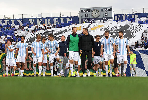 Nicht mehr im Videospiel EA FC vertreten: Die Mannschaft des TSV 1860.