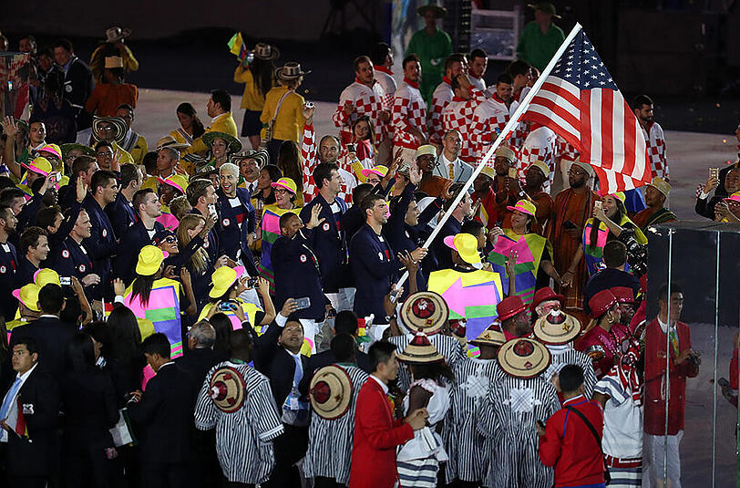 Beeindruckende Eröffnungsfeier der Olympischen Spiele in Rio. Die Bilder aus dem Maracana-Stadion.