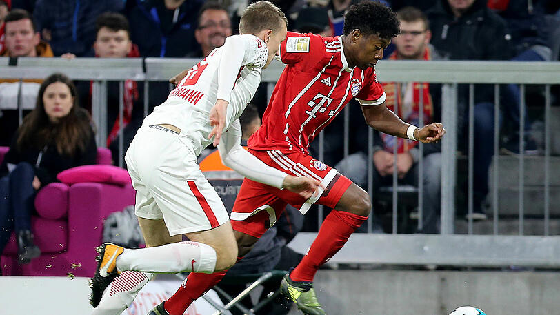 David Alaba NOTE 2: Sein Schuss wurde noch entscheidend abgeblockt (2.). Bestätigte den Aufwärtstrend der vergangenen Wochen, sehr agil, offensivstark, ein guter Partner für James auf der linken Außenbahn.