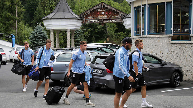 Die Löwen sind da! In Kössen/Tirol hat das zweite Trainingslager des TSV 1860 in der Vorbereitung auf die Drittliga-Saison begonnen.