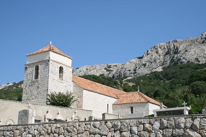 Die kleine Kirche im Bauerndorf Jurandvor auf der Insel Krk war der Fundort der Glagolica-Schrift.