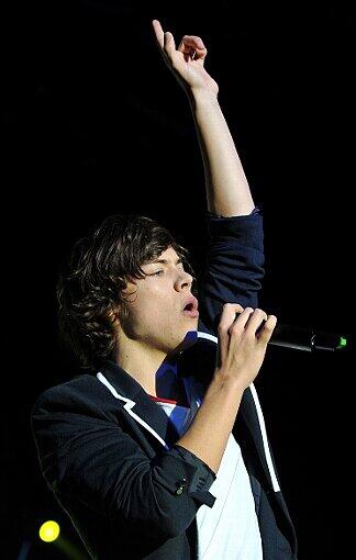 Platz 19 - Teenie-Schwarm Harry Styles von der britischen Boyband One Direction schafft es auf 17,43 Millionen Twitter-Fans.