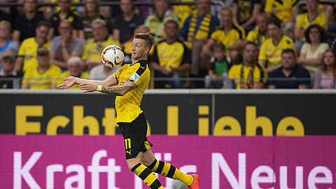 Dortmund flog ohne Superstar Marco Reus nach Norwegen zum Europa League-Qualispiel gegen Odds BK.