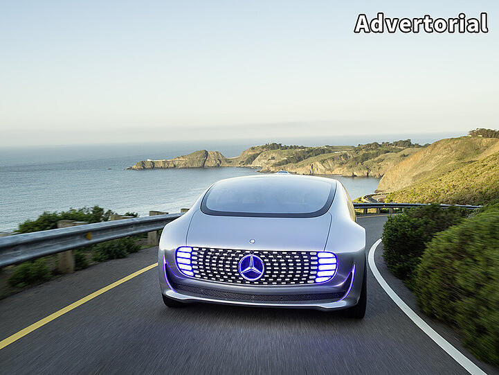 So sieht der Mercedes-Benz F 015 aus. Kein Auto, sondern eine "Quality Time Machine"