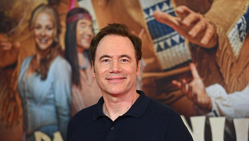 Regisseur, Produzent, Autor und Hauptdarsteller: Michael Bully Herbig bei der Premiere von &bdquo;Das Kanu des Manitu&ldquo; im Math&auml;ser.