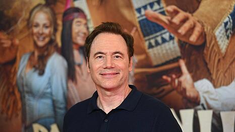 Regisseur, Produzent, Autor und Hauptdarsteller: Michael Bully Herbig bei der Premiere von &bdquo;Das Kanu des Manitu&ldquo; im Math&auml;ser.