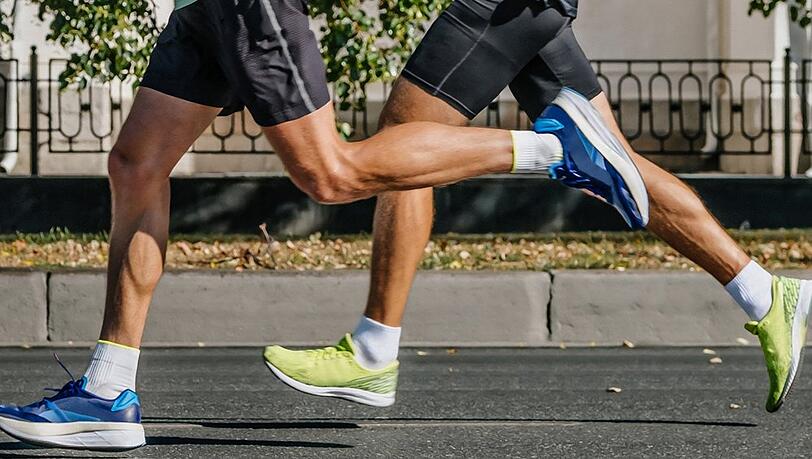 Laufschuhe verlieren schleichend ihre Dämpfung. Laufschuhe verlieren schleichend ihre Dämpfung.