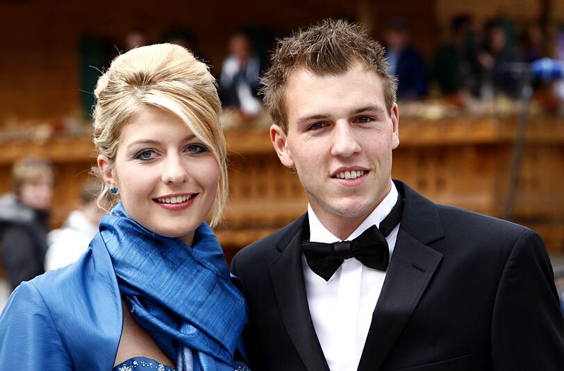 Matthias Riesch mit seiner Begleitung