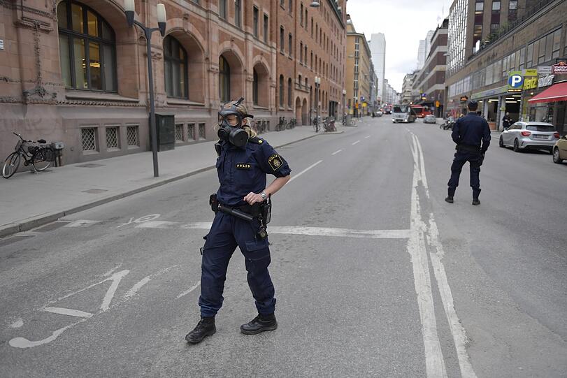 In Stockholm rast ein Lkw in eine Menschenmenge.