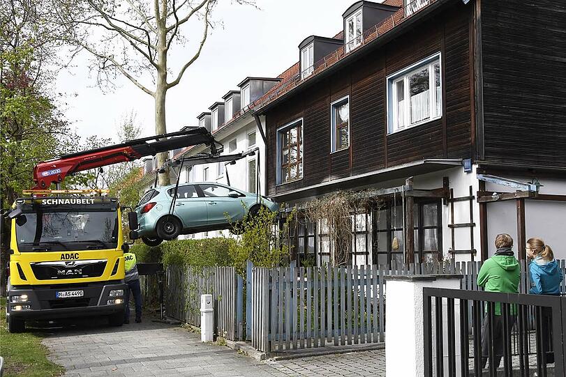 Die Bewohner des Hauses dachten zunächst, es sei etwas umgefallen.
