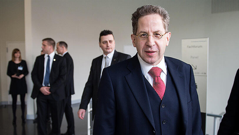 Hans-Georg Maaßen, der Präsident des Bundesamtes für Verfassungsschutz. Hans-Georg Maaßen, der Präsident des Bundesamtes für Verfassungsschutz.