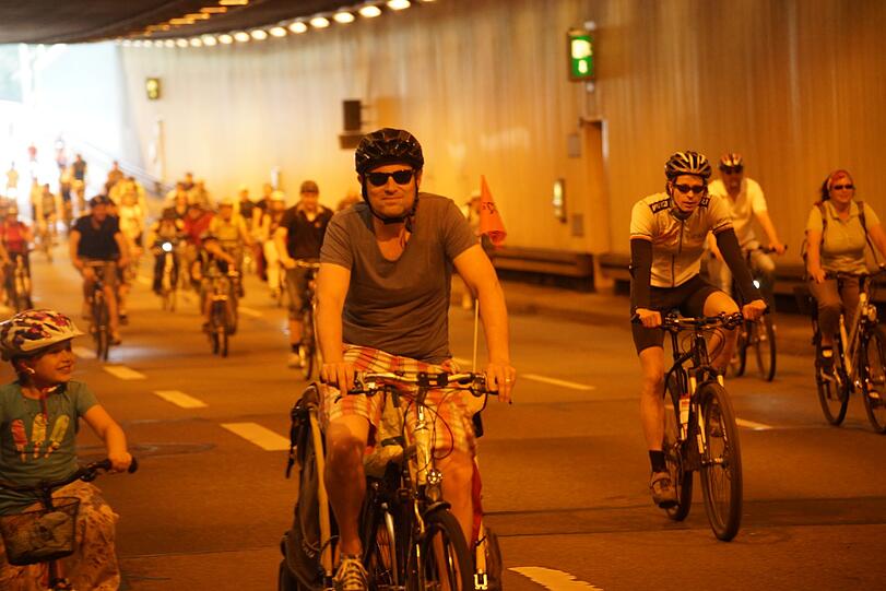 Weitere Bilder der BR-Radltour durch München.