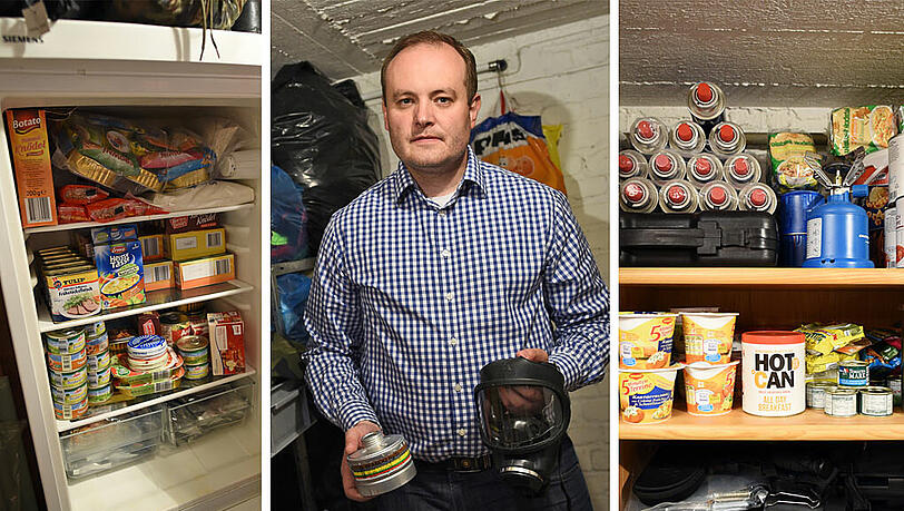 "Prepper" (abgeleitet von "to be prepared" = vorbereitet sein) wollen für jede Krisensituation gewappnet sein. "Prepper" (abgeleitet von "to be prepared" = vorbereitet sein) wollen für jede Krisensituation gewappnet sein.