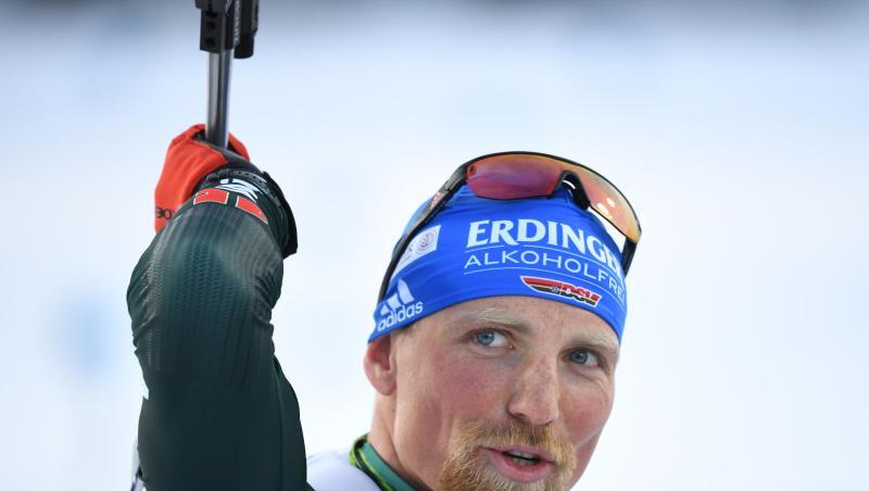 Ist mit Deutschlands Biathleten in Hochfilzen gefordert: Erik Lesser. Ist mit Deutschlands Biathleten in Hochfilzen gefordert: Erik Lesser.
