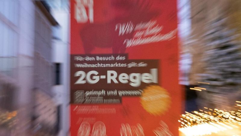 Für den Weihnachtsmarkt in Bielefeld gilt eine 2G-Pflicht.