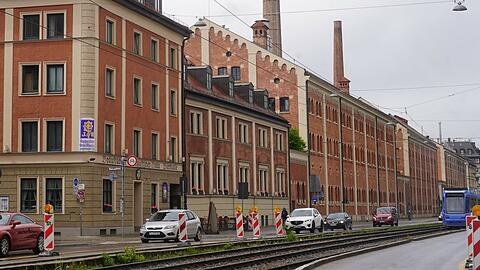 Die Brauerei in Landsberger Straße: Schön ist sie, aber hier ist zu wenig Platz für eine neue Flaschen-Abfüllanlage.