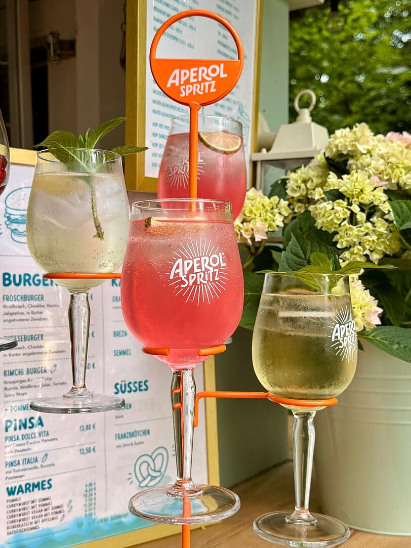 Der Spritztower - perfekt f&uuml;r einen M&auml;delsabend.