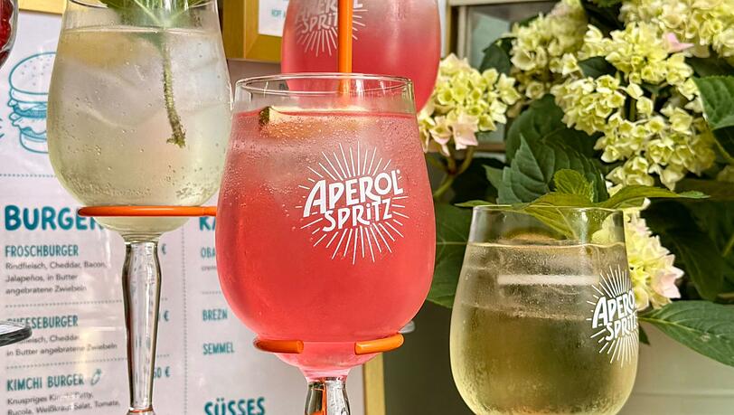 Der Spritztower - perfekt f&uuml;r einen M&auml;delsabend.