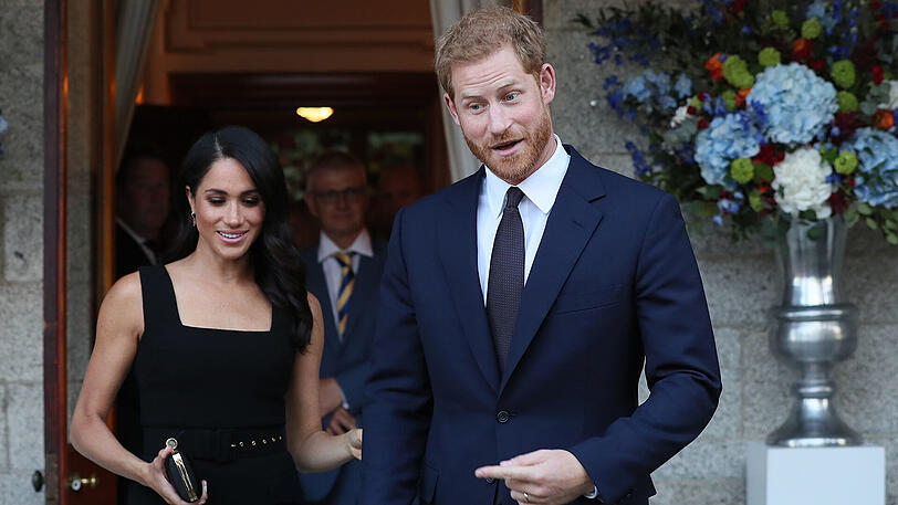 Platz zwei: Herzogin Meghan und Prinz Harry von Großbritannien (19 %)