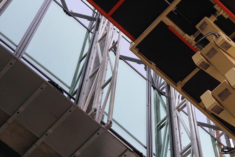 Weitere Bilder von der Baustelle.
