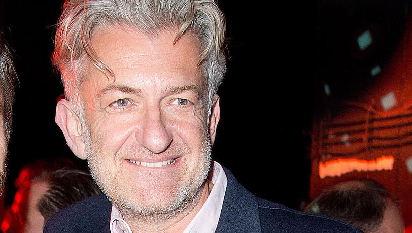 Eifrig am Pläne schmieden: Filmemacher Dominic Raacke bei einer Vorweihnachtsparty in Berlin