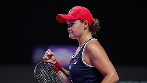 Bei den WTA Finals in Shenzhen nicht zu schlagen: Ashleigh Barty.