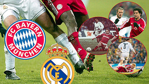 Real Madrid gegen Bayern München: das sind immer wieder packende Duelle.